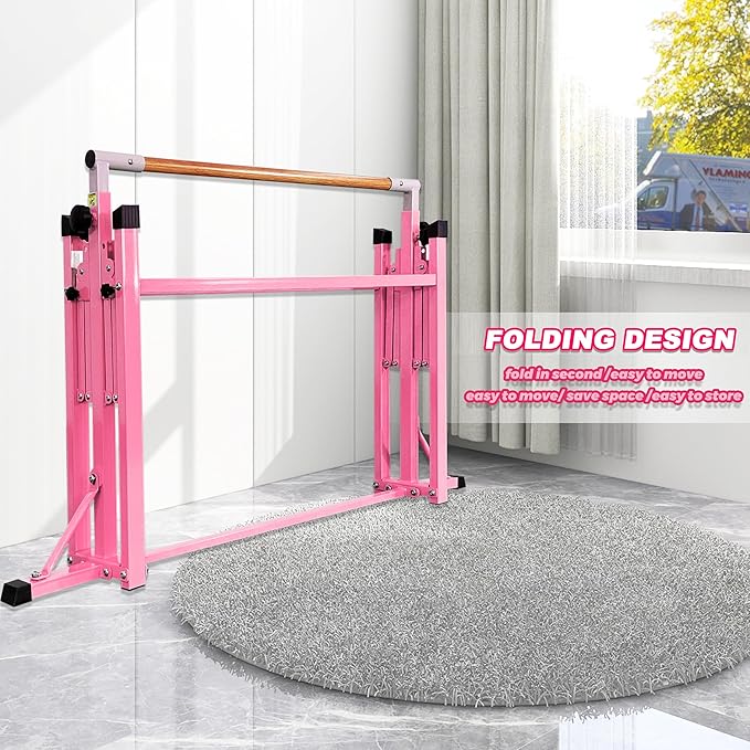 Marfula Gymnastic Bar For Kid and Teenage of 3-25, 5Ft/8 FT Base Length 4Ft Width 5Ft Adjust Height, Gymnastic Kip Bar For Gymnast, Gymnastic Training Equipment For Professional Training Home Club Use