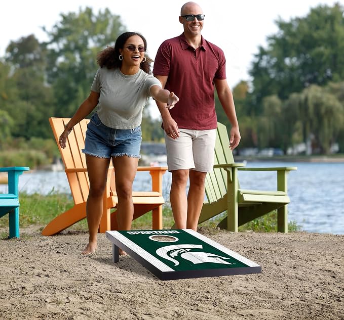 YouTheFan NCAA 2' x 3' Portable Cornhole Game with Logo Bags