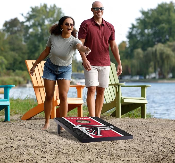 YouTheFan NFL 2' x 3' Portable Cornhole Game with Logo Bags
