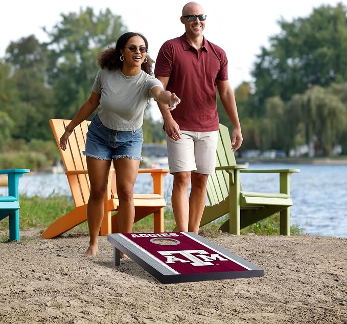 YouTheFan NCAA 2' x 3' Portable Cornhole Game with Logo Bags