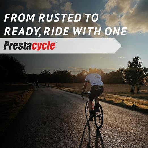 Prestacycle One Cream – Bio-Based Bicycle Chain Lube & Cleaner – 2-in-1 Wet & Dry Lubricant – Anti-Rust, Low Friction, Safe on Carbon, Paint & Bearings – Made in USA