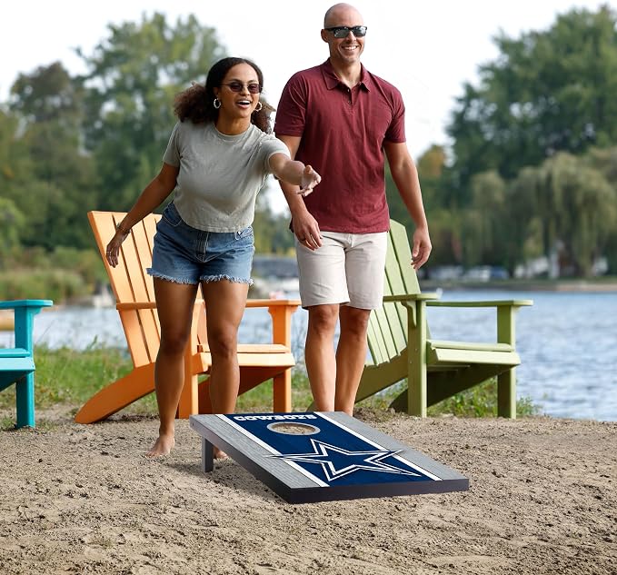 YouTheFan NFL 2' x 3' Portable Cornhole Game with Logo Bags
