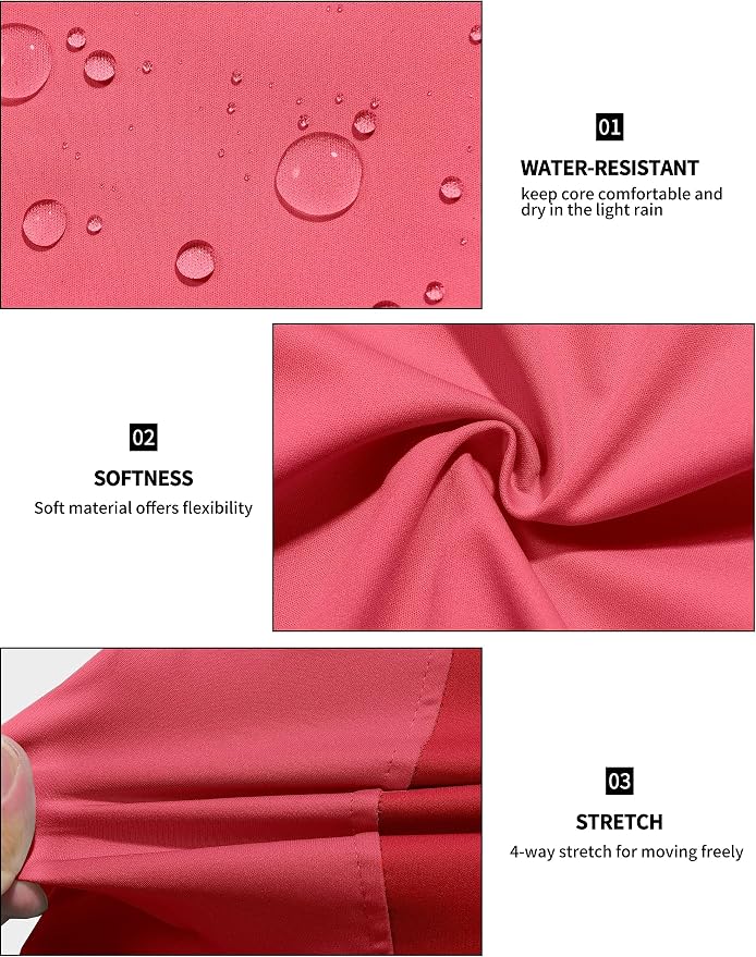 Little Donkey Andy Lightweight Cycling Vest Windproof Sleeveless Jacket for Women Water-Repellent Stretch Vest for Running