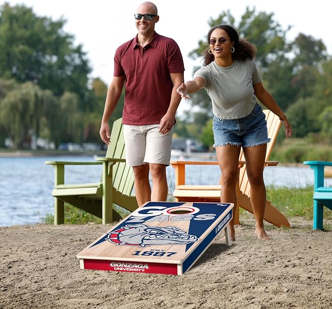 YouTheFan NCAA 2’ x 4’ Professional Wood Cornhole Game