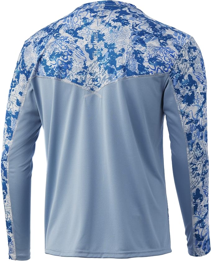 HUK Men's Icon X Long Sleeve Shirt, Performance Fishing Shirt
