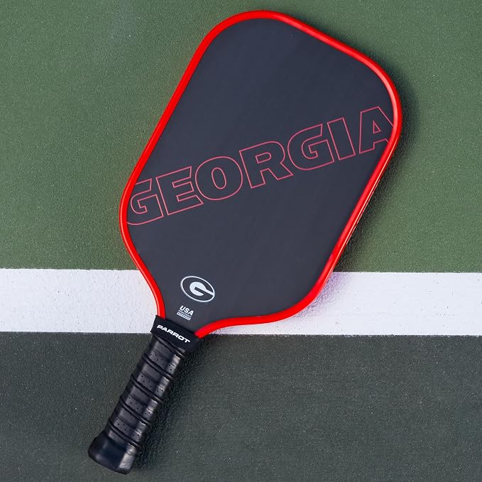 Team Golf Parrot Paddles NCAA Georgia Pro-Formance Pickleball Paddle (Wordmark)