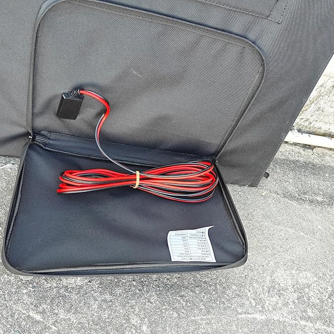 EYONGPV 400W Portable Solar Panel, 26% HPBC Cells, Foldable Solar Charger, 15ft (4.5m) Cable, 30A Anderson Output, IP65 Waterproof for RV Camping, for EcoFlow, Anker, Jackery, Bluetti Power Station