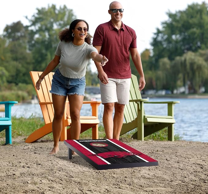 YouTheFan NCAA 2' x 3' Portable Cornhole Game with Logo Bags