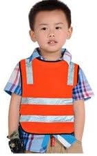 AIEOE Kids High Visibility Safety Vest Reflective Running Lightweight Traffic Walking Breathable Construction Vest