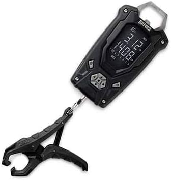 Rapala High Contrast Digital Fishing Scale and Retractable Ruler Bundle