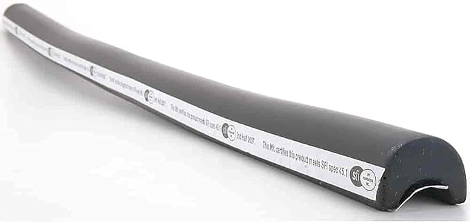 Jaz Products 690-003-01 3' Black Roll Bar Padding with Velcro Adhesive