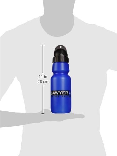Sawyer Products SP140 Personal Water Bottle Filter, 34-Ounce,Blue (Pack of 2)
