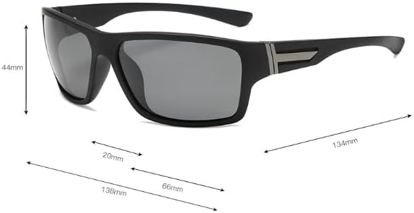 Polarized Bifocal Sunglasses Reading Glasses for Men Women Sports Wrap Silver Mirror Black Fishing Driving