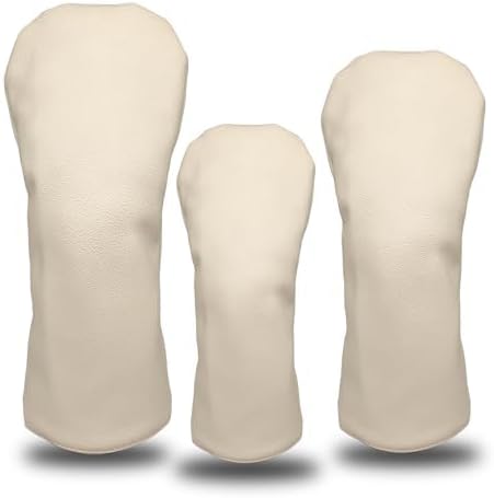 Golf Accessories Golf Club Covers for Driver, Fairway, Hybrids - Golf Driver Headcover/Golf Fairway Wood Head Cover/Hybrid Headcover for Men/Women Golfer