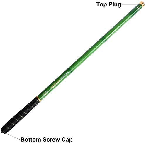 Goture Telescopic Tenkara Fishing RodPortable Hand Fishing Poles 12-24Ft | Reinforced ultralight blank resists cracking on hard runs; ideal all-round length for stream, pond & lake bank fishing