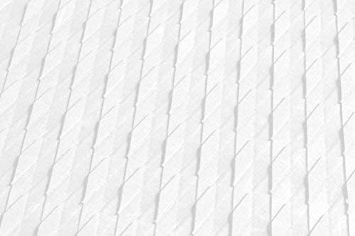 BPS 12 Piece 8 Piece Premium EVA Foam Surfboard Traction Pad Non-Slip Trimmable Deck Sheet 3M Adhesive for Longboard SUP Paddleboard Surfboard White, Black, Grey