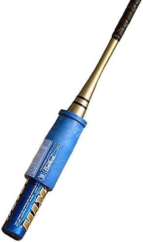 Pow'r Wrap Bat Weight for Softball, 16 Ounces Blue Polycarbonate Softball Bat Weight Sleeve for Youth, Teens, and Adults, Slowpitch and Fastpitch, 2 1/4" Barrel Bats