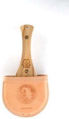 Vintage Series Teak Wood/Leather Pouch Made in America