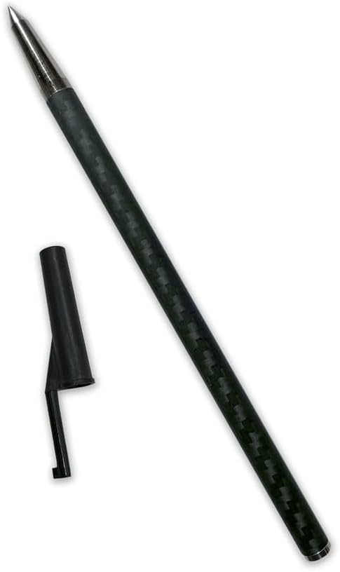 Shomer-Tec FiberTanium Ice Pick – Ultra-Light Carbon Fiber and Titanium Tool, Made in USA