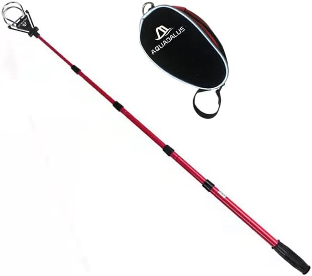 Club Golf Retriever for Water, Telescopic Retriever with Headcover, Stainless Telescopic Extendable Golf Ball Retriever
