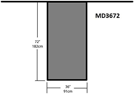 36" X 72" Mosquito net/Insect Screen for The Boat companionway by Sogeman | Fast Install Over The companionway. Stays in Place with Weighted Band.