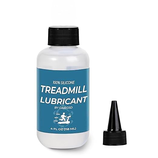 100% Silicone Treadmill Lubricant | 4 Ounces Treadmill Belt Lubricant, Easy to Apply & Suitable for Most Treadmill Brands