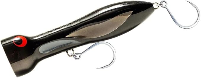Nomad Design Chug Norris 6” (150mm) Topwater Floating Popper Fishing Lure with BKK Hooks & Durable Diamond Armour, for Bluefin & Yellowfin Tuna, Cubera Snapper, & Roosterfish