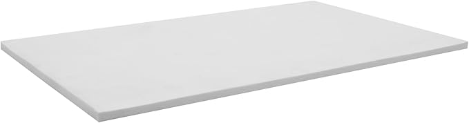 AMZQNART EVA Foam 10mm, Cosplay Foam Roll 16 x 59in (6.5sqft) White, Suitable for Large Foam Cosplay Modeling, DIY Projects, Crafts, Ultra High Density 90 kg/m3.