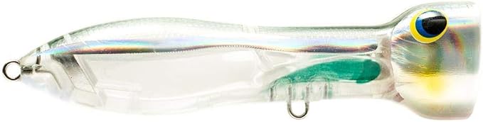 Nomad Design Chug Norris 6” (150mm) Topwater Floating Popper Fishing Lure with BKK Hooks & Durable Diamond Armour, for Bluefin & Yellowfin Tuna, Cubera Snapper, & Roosterfish