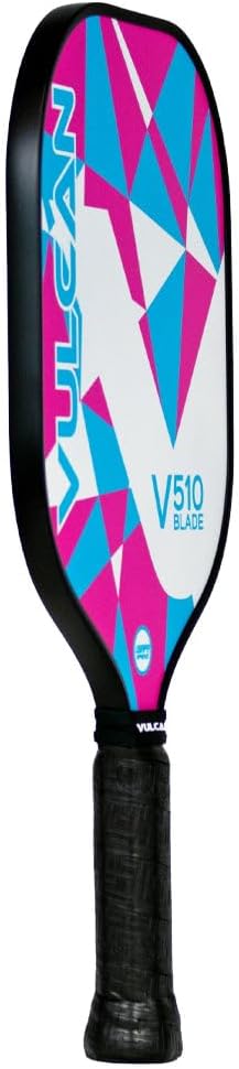 Vulcan | V510 Pickleball Paddle | Hybrid Performance | Polypropylene Core - Carbon Fiber Surface | USAP Approved | Multiple Colors