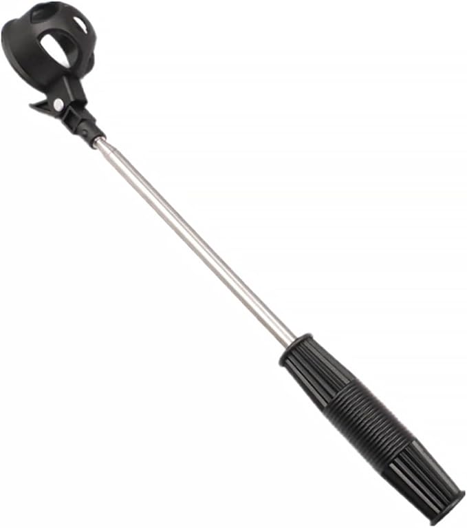 2pcs Stainless Steel Golf Ball Retriever with Telescopic Design and Comfortable Handle, 2m Length Pickup Tool for Easy On-Course Ball Retrieval