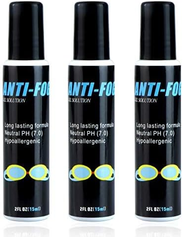 LifeArt Anti Fog Spray for Swim Goggles, Ski Masks, Snorkeling and Diving Masks, Prevents Fogging, Anti-Static, Streak-Free, Unscented, Alcohol and Ammonia Free