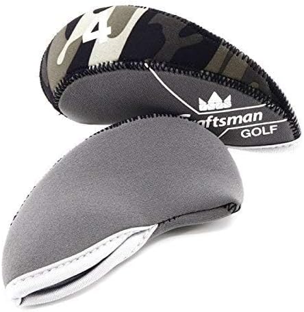 Craftsman Golf US Flag Neoprene Golf Club Head Cover Wedge Iron Protective Headcover for Callaway, Ping, Taylormade, Cobra, Etc.