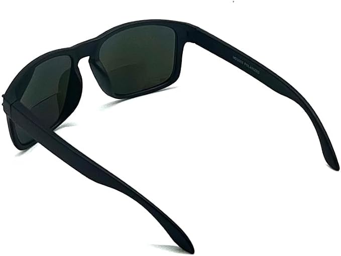 Polarized & Bifocal Reader Sunglasses for Men Women, Wrap Sports Sun Reading Glasses UV Protection
