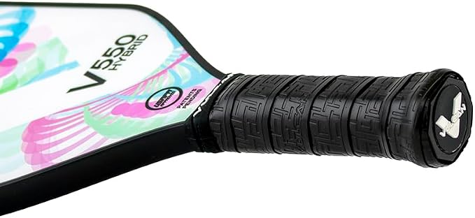 Vulcan | V550 Pickleball Paddle | Hybrid Performance | Polypropylene Core - Carbon Fiber Surface | USAP Approved | Multiple Colors
