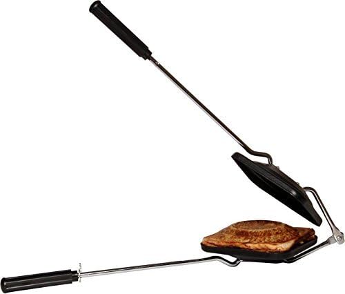 Sandwich Toaster Maker Non Stick Plates Gas Stove top Toasted Sandwich Snack Maker Toaster Grill Sandwich Maker