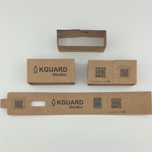 KGuard WaxBox Case to Carry and Recycle Paraffin or Surf Wax | protective material