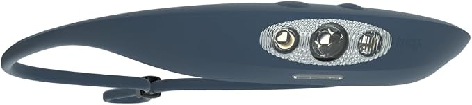 KNOG Bandicoot 250 LED Headlamp - Rechargeable Camping Headlamp with 40m Beam, IP67 Waterproof, Multi-Mode Lighting & Silicone Strap - Durable, Innovative Headlamp for Hiking & Outdoors, Blue
