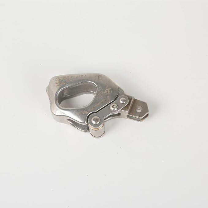 Adjustment Mobile Anchor, Stainless Steel Descender, Rock Climbing Area Restraint for Working at Height