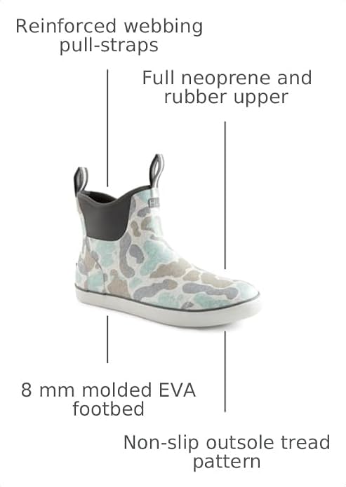 HUK Mens Rogue Wave Shoe, High-Performance Fishing & Deck Boot