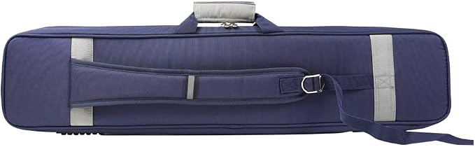 Pool Cue Case – Durable 4x4 & 4x5 Billiard Pool Cue Stick Carrying Case with Large Storage Space, Waterproof Billiards Accessories