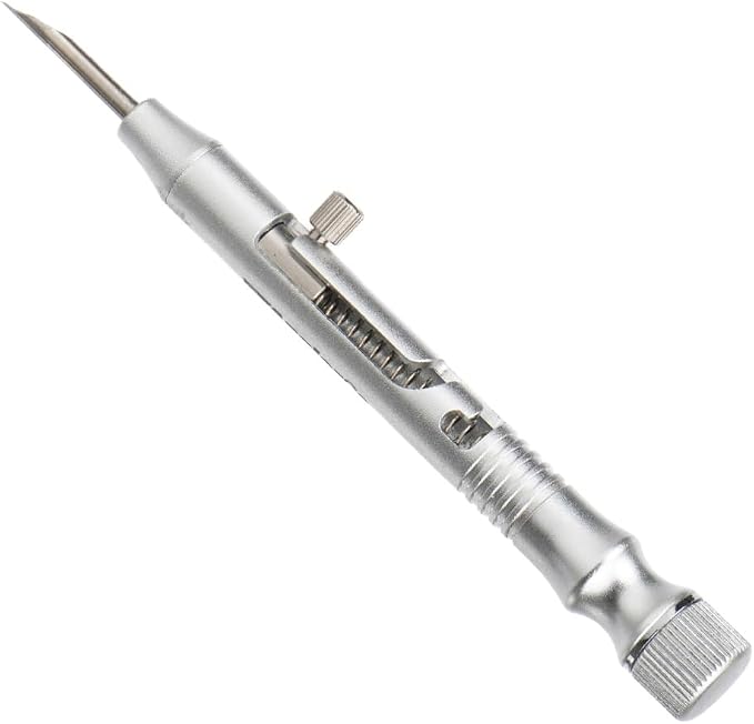Retractable Fish Venting Tool with Pocket Clip – Durable Barotrauma Release Tool for Saltwater Fishing