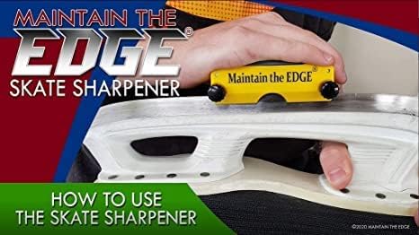 Handheld Hockey Ice Skate Sharpener (1/2" Radius of Hollow)