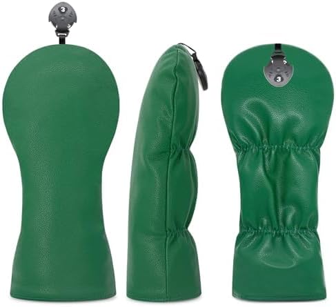 Golf Accessories Golf Club Covers for Driver, Fairway, Hybrids - Golf Driver Headcover/Golf Fairway Wood Head Cover/Hybrid Headcover for Men/Women Golfer