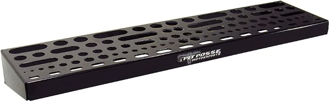 Pit Posse Pp2670Bk Black Wall Mounted Tool Organizer