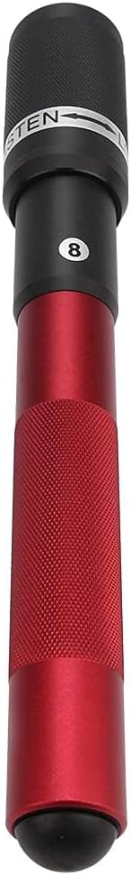 Nine Ball Club Telescopic Pool Extension Accessory – Tight and Firm Hold, Frosted Design, Engineering Synthetic Metal, Lightweight and Strong, Compatible with All Brands (Rose Red)