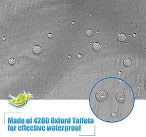 420D Durable 2.6m-6m/7.8-18ft,7 Sizes, 9 Color Durable Kayak Cover Canoe Cockpit Dust Cover, Waterproof UV Sunblock Shield Protector for Fishing Boat,Kayak,Canoe,Paddle Board