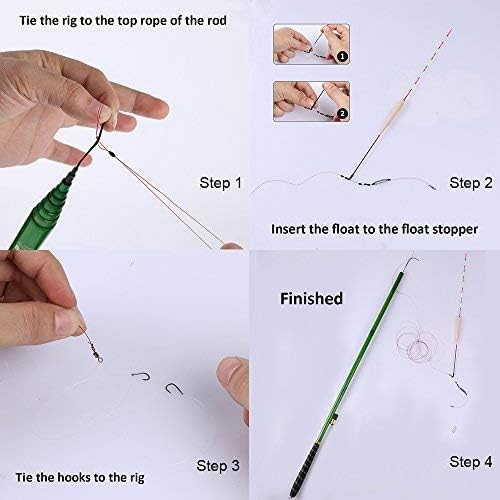 Goture Telescopic Tenkara Fishing RodPortable Hand Fishing Poles 12-24Ft | Reinforced ultralight blank resists cracking on hard runs; ideal all-round length for stream, pond & lake bank fishing