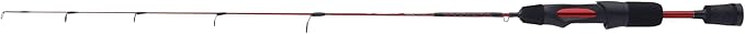 Ugly Stik 36" Carbon Ice Spinning Rod, 1 Piece Fishing Rod, Medium Light Rod Power, 2-6 lb Line Rating