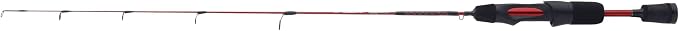 Ugly Stik 28" Carbon Ice Spinning Rod, 1 Piece Fishing Rod, Light Rod Power, 2-6 lb Line Rating, Lure Rating